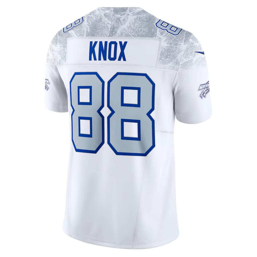 B.Bills #88 Dawson Knox 2025 Rivalries Collection Limited Jersey  - White Football Stitched American Jersey