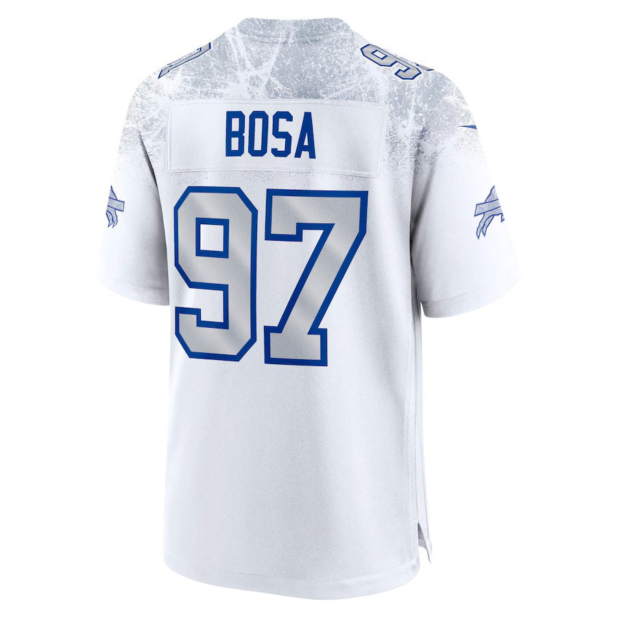 B.Bills #97 Joey Bosa 2025 Rivalries Collection Game Jersey  - White Football Stitched American Jersey