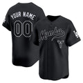 Custom Los Angeles Dodgers Black Mamba Vapor Premier Limited Custom Jersey - All Stitched Baseball Jersey