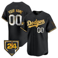 Custom Los Angeles Dodgers 2024 Spring Training Patch Vapor Premier Limited ¨C All Stitched Baseball Jersey
