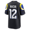 LA.Rams #12 Puka Nacua 2025 Rivalries Collection Game Jersey  - Midnight Blue Stitched American Football Jersey