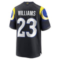 LA.Rams #23 Kyren Williams 2025 Rivalries Collection Game Jersey  - Midnight Blue Stitched American Football Jersey