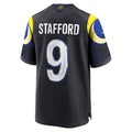 LA.Rams #9 Matthew Stafford 2025 Rivalries Collection Game Jersey  - Midnight Blue Stitched American Football Jersey