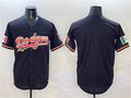 Los Angeles Dodgers Blank Black Mexico Limited Stitched Baseball Jersey