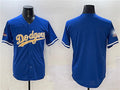Los Angeles Dodgers Blank Royal 2025 Gold Collection Limited Stitched Baseball Jersey