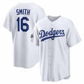 Los Angeles Dodgers #16 Will Smith 2025 All-Star Game Home Replica Player Jersey - White Stitched Baseball Jersey