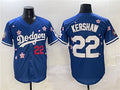 Los Angeles Dodgers #22 Clayton Kershaw Royal 2025 Tokyo Series Limited Stitched Baseball Jersey
