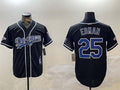 Los Angeles Dodgers #25 Tommy Edman Black 2024 World Series Champions Limited Stitched Baseball Jersey