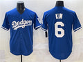Los Angeles Dodgers #6 Hyeseong Kim Royal Cool Base Stitched Baseball Jersey