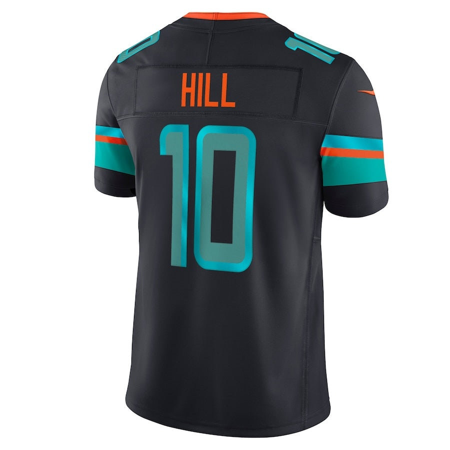 M.Dolphins #10 Tyreek Hill 2025 Rivalries Collection Limited Jersey  - Pitch Blue Stitched American Football Jersey
