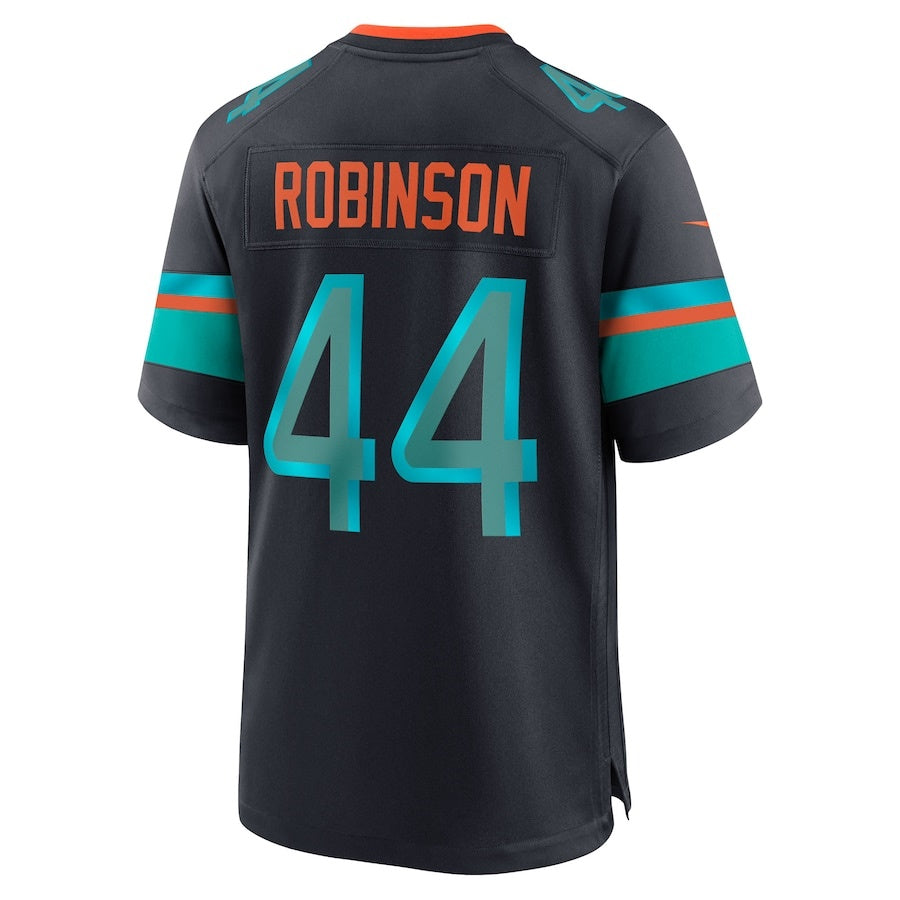 M.Dolphins #44 Chop Robinson 2025 Rivalries Collection Game Jersey  - Pitch Blue Stitched American Football Jersey