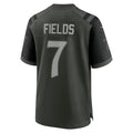 NY.Jets #7 Justin Fields 2025 Rivalries Collection Game Jersey  - Gotham Green Stitched American Football Jersey