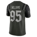 NY.Jets #95 Quinnen Williams 2025 Rivalries Collection Limited Jersey  - Gotham Green Stitched American Football Jersey