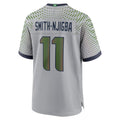 S.Seahawks #11 Jaxon Smith-Njigba 2025 Rivalries Collection Game Jersey  - Wolf Gray Stitched American Football Jersey