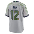 S.Seahawks #12s 2025 Rivalries Collection Game Jersey  - Wolf Gray Stitched American Football Jersey