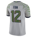 S.Seahawks #12s 2025 Rivalries Collection Limited Jersey  - Wolf Gray Stitched American Football Jersey