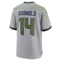 S.Seahawks #14 Sam Darnold 2025 Rivalries Collection Game Jersey  - Wolf Gray Stitched American Football Jersey