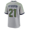 S.Seahawks #21 Devon Witherspoon 2025 Rivalries Collection Game Jersey  - Wolf Gray Stitched American Football Jersey